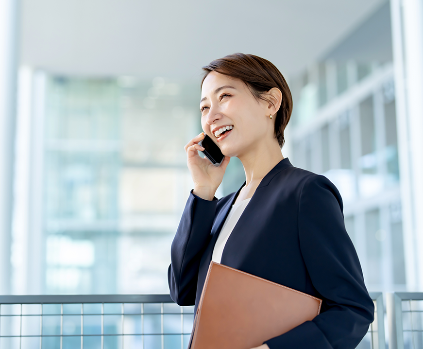 入社後のお電話